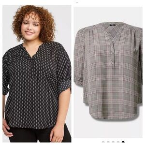 Bundle of Torrid Shirts Size 1